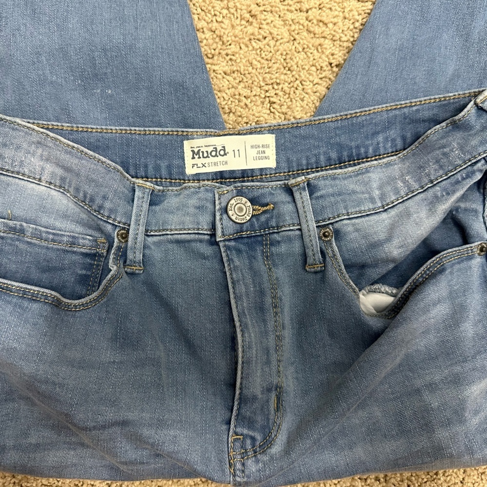 Mudd Women's High Rise Light Blue Jeans